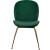 Paris Velvet Dining Chair with Polished Metal Frame