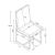Conway Leatherette Dining Chair