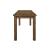 Coleman Rectangular Wood Counter Height Table