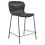McKinley Faux Rattan Counter Stool with Metal Base
