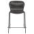 McKinley Faux Rattan Counter Stool with Metal Base