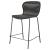 McKinley Faux Rattan Counter Stool with Metal Base