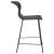 McKinley Faux Rattan Counter Stool with Metal Base