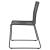 Jerome Woven Rope Stackable Side Chair with Metal Base