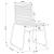 Jerome Woven Rope Stackable Side Chair with Metal Base