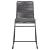 Jerome Woven Rope Counter Stool with Metal Base