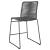 Jerome Woven Rope Counter Stool with Metal Base
