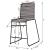 Jerome Woven Rope Counter Stool with Metal Base