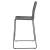 Jerome Woven Rope Bar Stool with Metal Base