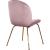 Paris Velvet Dining Chair with Polished Metal Frame