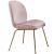 Paris Velvet Dining Chair with Polished Metal Frame