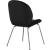 Paris Velvet Dining Chair with Polished Metal Frame
