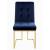 Cisco Velvet Tufted Back Side Chair
