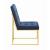 Cisco Velvet Tufted Back Side Chair