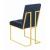 Cisco Velvet Tufted Back Side Chair