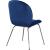 Paris Velvet Dining Chair with Polished Metal Frame