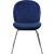 Paris Velvet Dining Chair with Polished Chrome Metal Frame