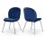 Paris Velvet Dining Chair with Polished Chrome Metal Frame