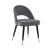 Lindsey Arched Back Velvet Side Chair
