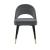 Lindsey Arched Back Velvet Side Chair