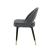 Lindsey Arched Back Velvet Side Chair