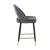 Lindsey Arched Back Velvet Counter Stool