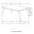 Everett Faux Marble Top Dining Table