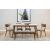 Everett Faux Marble Top Dining Table