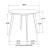 Breckenridge Wood/Wood Veneer Round Dining Table