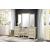 Celandine Leatherette/Wood Tufted Platform Bedroom Set