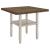 Sarasota Counter Height Table with Shelf Storage