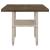 Sarasota Counter Height Table with Shelf Storage