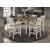 Sarasota Counter Height Table with Shelf Storage