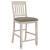 Sarasota Fabric Seat Slat Back Counter Chair