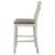 Sarasota Fabric Seat Slat Back Counter Chair