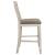 Sarasota Fabric Seat Slat Back Counter Chair