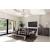Calandra Wood Rectangle Dining Table with Extension Leaf