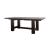 Calandra Wood Rectangle Dining Table with Extension Leaf