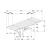 Calandra Wood Rectangle Dining Table with Extension Leaf