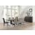 Calandra Wood Rectangle Dining Table with Extension Leaf