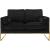 Mila Velvet Loveseat