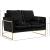 Mila Velvet Loveseat