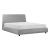 Alford Chenille Platform Bed