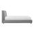 Alford Chenille Queen Platform Bed
