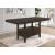 Prentiss Extendable Rectangular Wood Veneer Counter Height Table with Butterfly Leaf