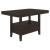 Prentiss Extendable Rectangular Wood Veneer Counter Height Table with Butterfly Leaf