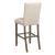 Ralland Fabric Bar Stool with Nailhead Trim