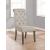 Balboa Fabric Tufted Back Side Chair