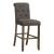 Balboa Fabric Tufted Back Bar Stool