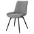 Diggs Leatherette Tufted Swivel Dining Chair